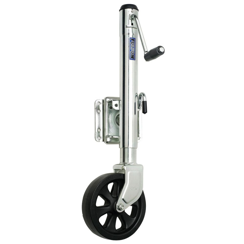 Fulton Fulton Single Wheel 1,500 lbs. Bolt-Thru Swivel Jack Trailering