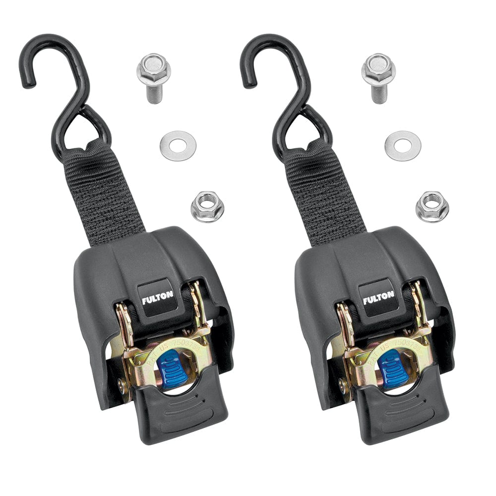 Fulton Fulton Transom Ratchet Tie Down - 2" x 43" - 2-Pack Trailering
