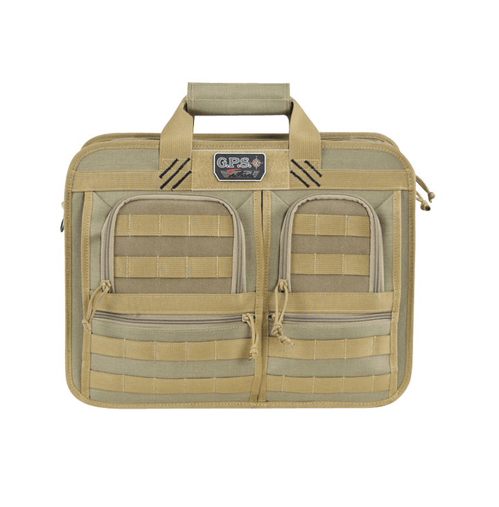 G*Outdoors G*outdoors Tactical Operations, Gpst1551bct   Tact Ops Brief Case W Hg Hlstr Tan Firearm Accessories