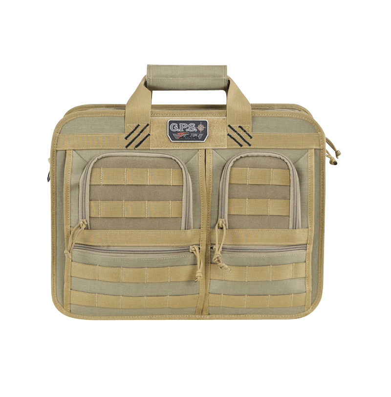 G*Outdoors G*outdoors Tactical Operations, Gpst1551bct   Tact Ops Brief Case W Hg Hlstr Tan Firearm Accessories