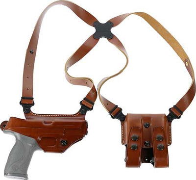 Galco Galco Miami Shoulder System - Rh Leather Sig P320 Tan Firearm Accessories