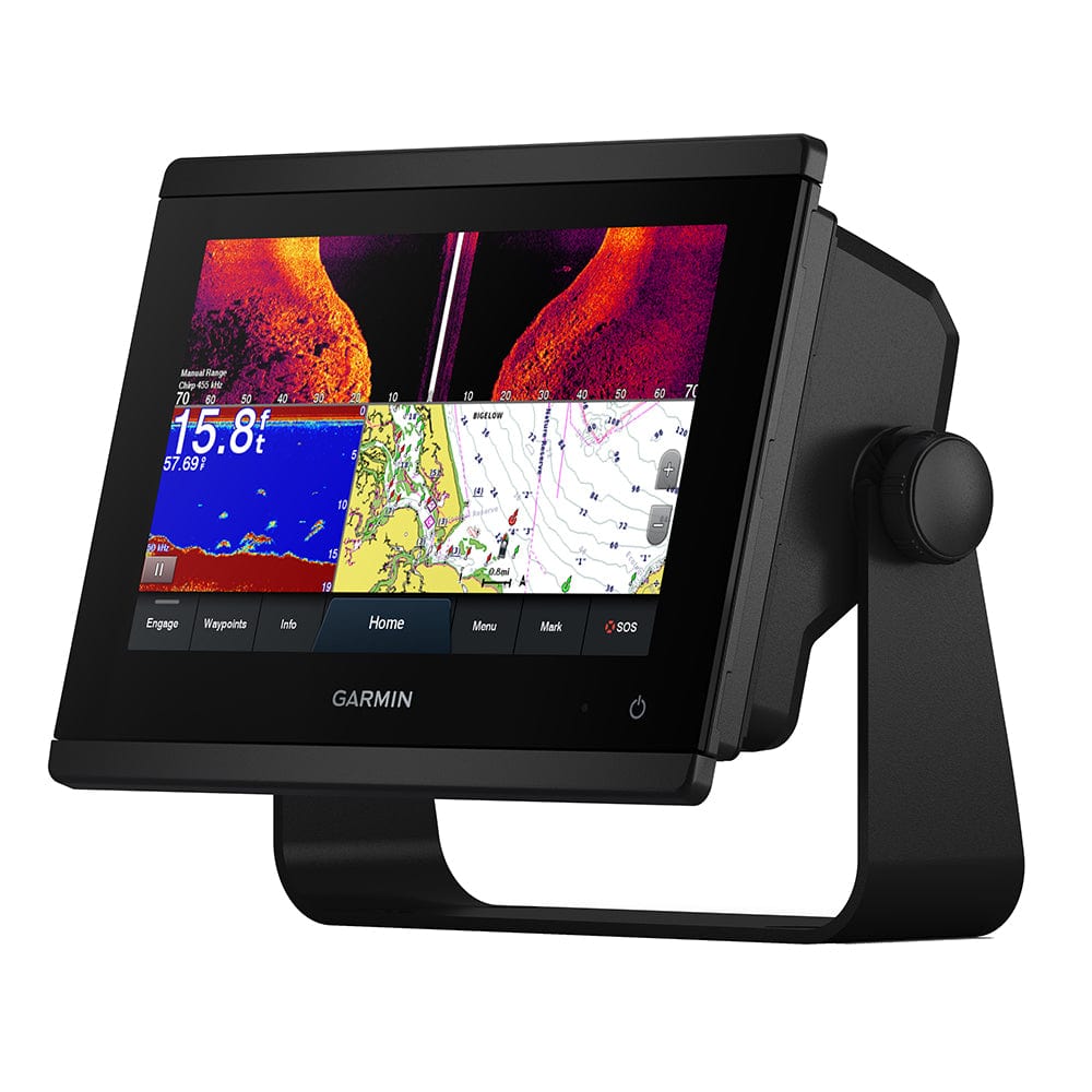 Garmin Garmin GPSMAP® 743xsv Combo GPS/Fishfinder - Preloaded US+Canada+Bahamas BlueChart® g3 - LakeVü g3 Marine Navigation & Instruments