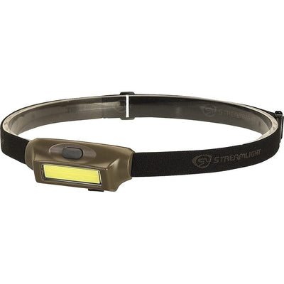 Streamlight Streamlight Bandit Rechargeable Headlamp Coyote Green Led And White Light 180 Lumens Green General Hunting Accessories