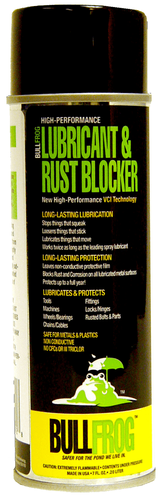 Bull Frog Bull Frog Lubricant W/rust Blocker, Bull Frog 35293692 Lube W/rust Blocker      5.75oz Gun Care