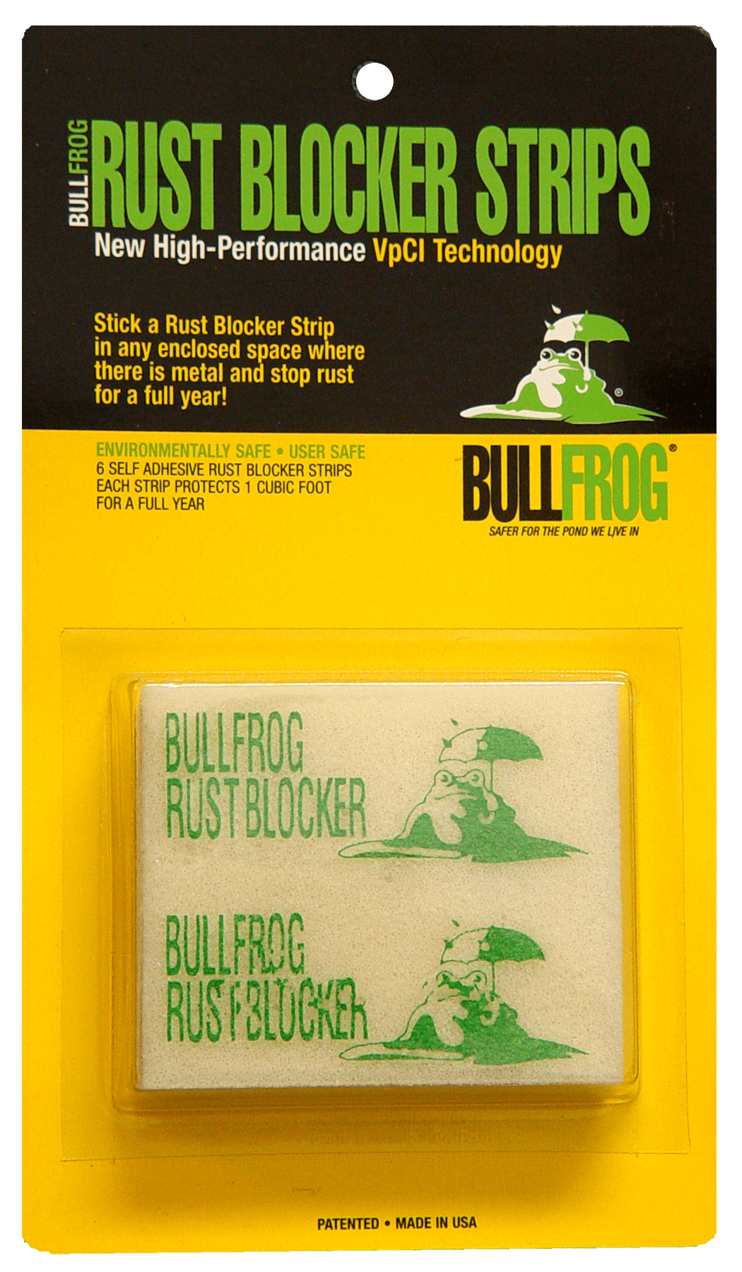 Bull Frog Bull Frog Rust Blocker, Bull Frog 35191016 Rust Blocker Emitter Strip  6pk Gun Care
