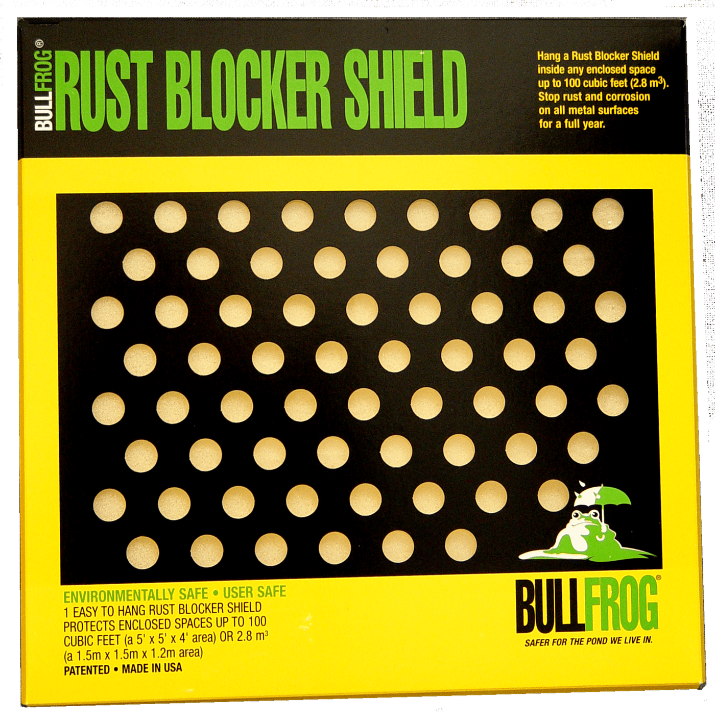 Bull Frog Bull Frog Rust Blocker, Bull Frog 35191321 Rust Blocker Emitter Shield 10" Gun Care