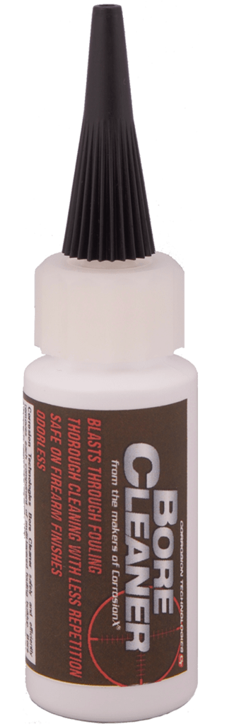 CORROSION TECHNOLOGIES Corrosion Technologies Bore Cleaner, Corr 50021 Gun Bore Cleaner 1oz Dropper Gun Care