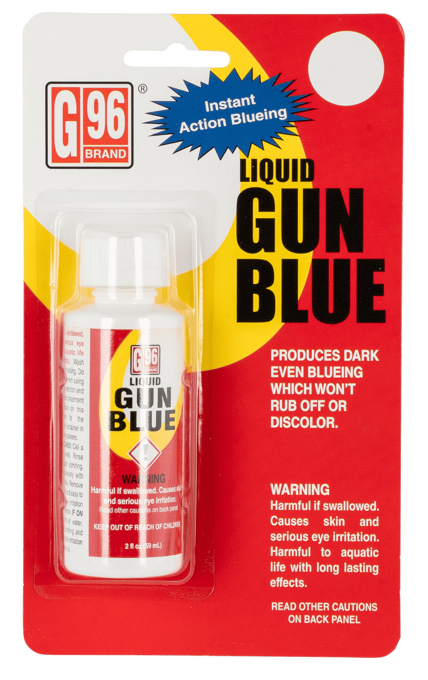 G96 G96 Gun Blue, G-96 1069  Gun Blue Liquid         2oz Gun Care