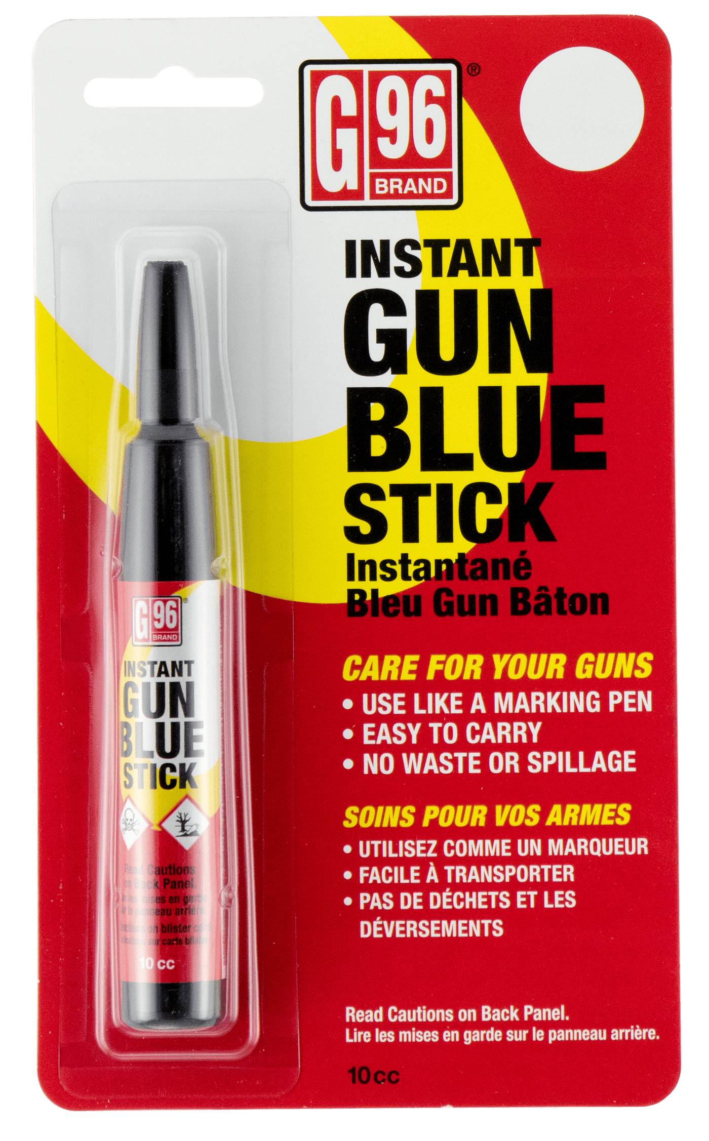 G96 G96 Gun Blue, G-96 1078  Gun Blue Stick Gun Care