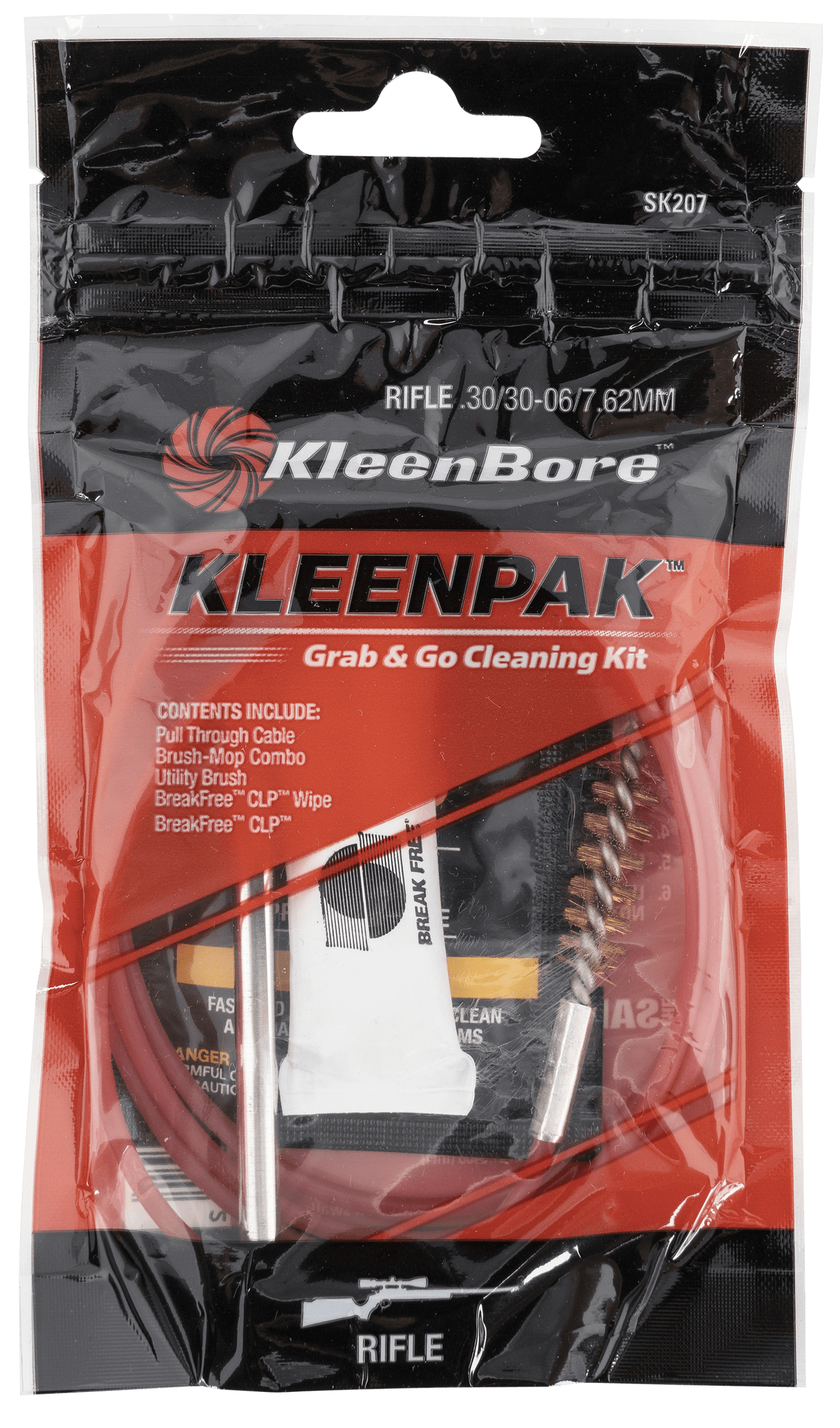 Kleen-Bore Kleen-bore Grab & Go, Kln Sk207-10 Grab N Go Cln Pak .30/762 10pk Gun Care