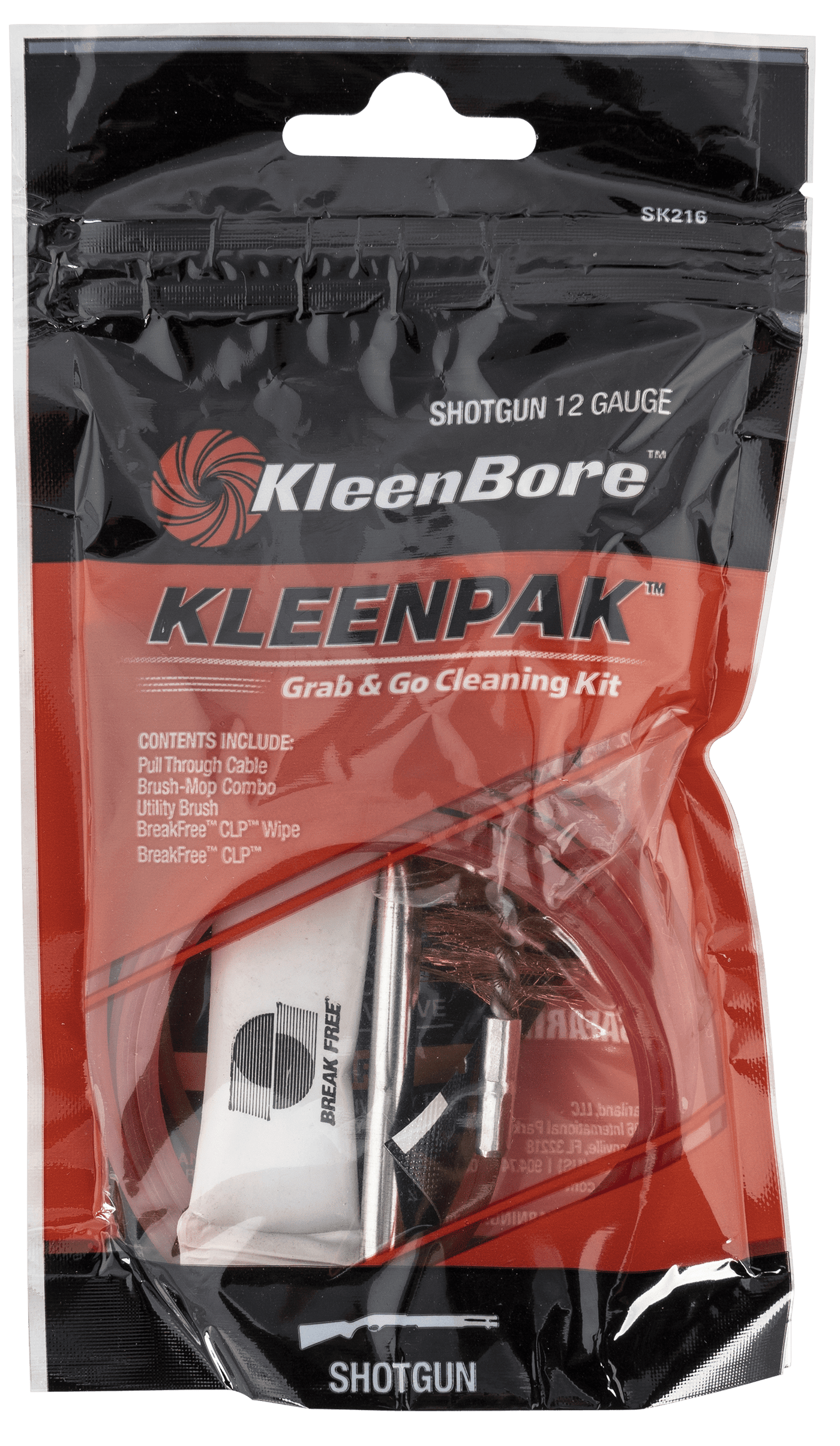 Kleen-Bore Kleen-bore Grab & Go, Kln Sk216-10 Grab N Go Cln Pak 12 Ga   10pk Gun Care