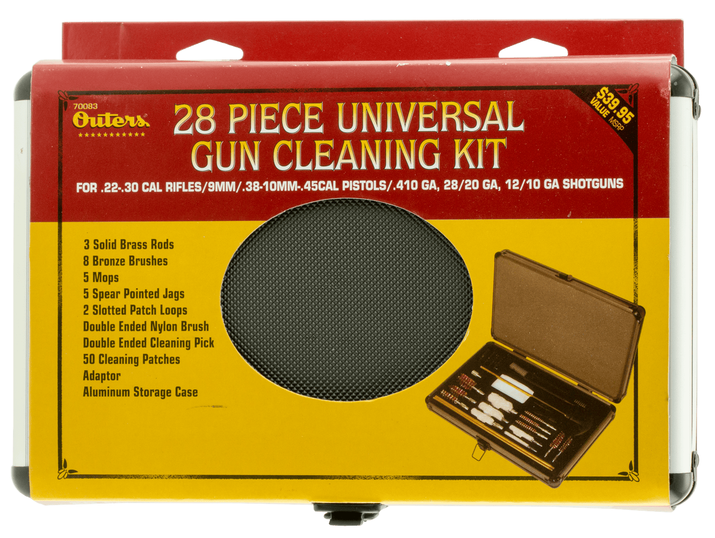 Outers Outers Universal, Out 70083 Univ 28pc Cleaning Kit Gun Care