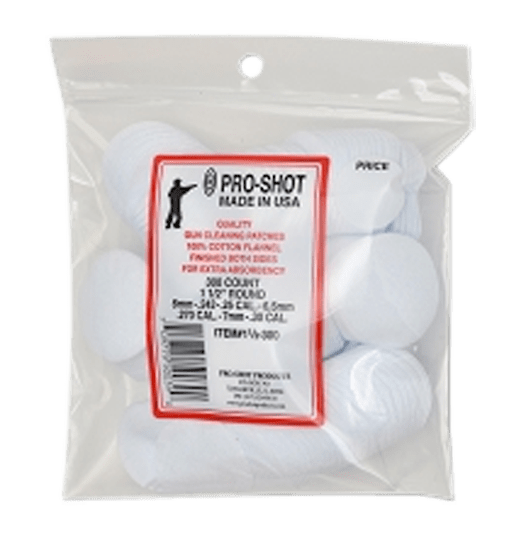 Pro-Shot Pro-shot Cleaning Patches, Proshot 11/2-300       6mm-30c 1.5 Patch 300 Gun Care