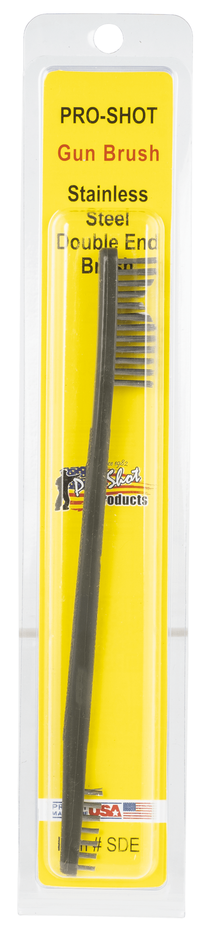 Pro-Shot Pro-shot Gun Brush, Proshot Sde      Gun Brush Dual Stainless Gun Care