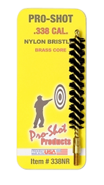 Pro-Shot Pro-shot Nylon Bore Brush, Proshot 338nr    Rfl Nylon Brush 338 Gun Care