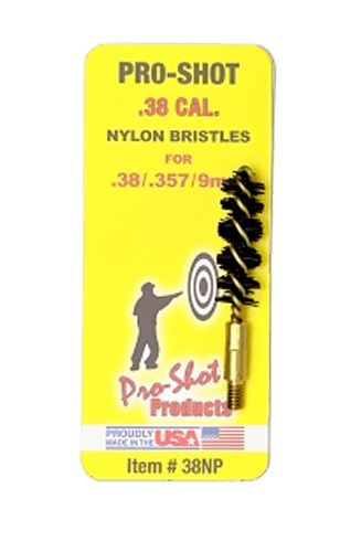 Pro-Shot Pro-shot Nylon Bore Brush, Proshot 38np     Pst Nylon Brush 38/9m Gun Care