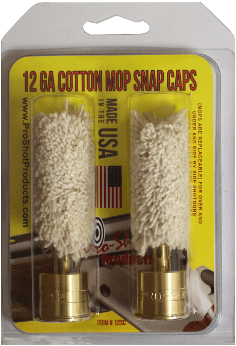 Pro-Shot Pro-shot Shotgun, Proshot 12sc           12ga Cotton Mop Snap Caps Gun Care