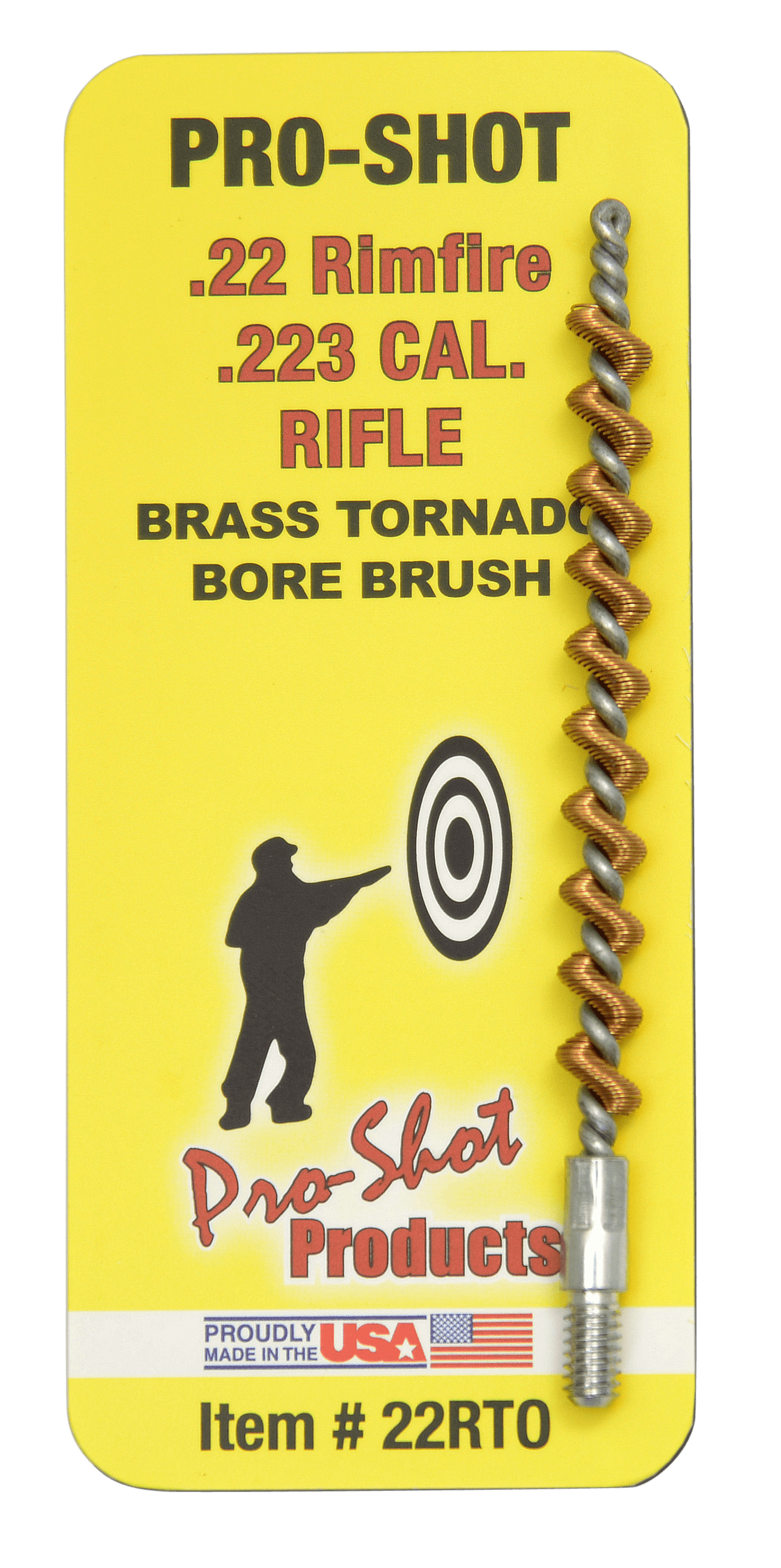 Pro-Shot Pro-shot Tornado, Proshot 22rto     .22cal Rfl  Tornado Bore Brush Gun Care