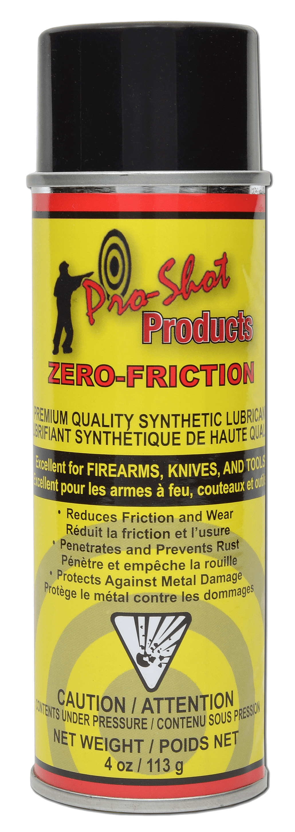 Pro-Shot Pro-shot Zero Friction, Proshot Zf-spray-6     Zero Fric Spray 6oz Gun Care