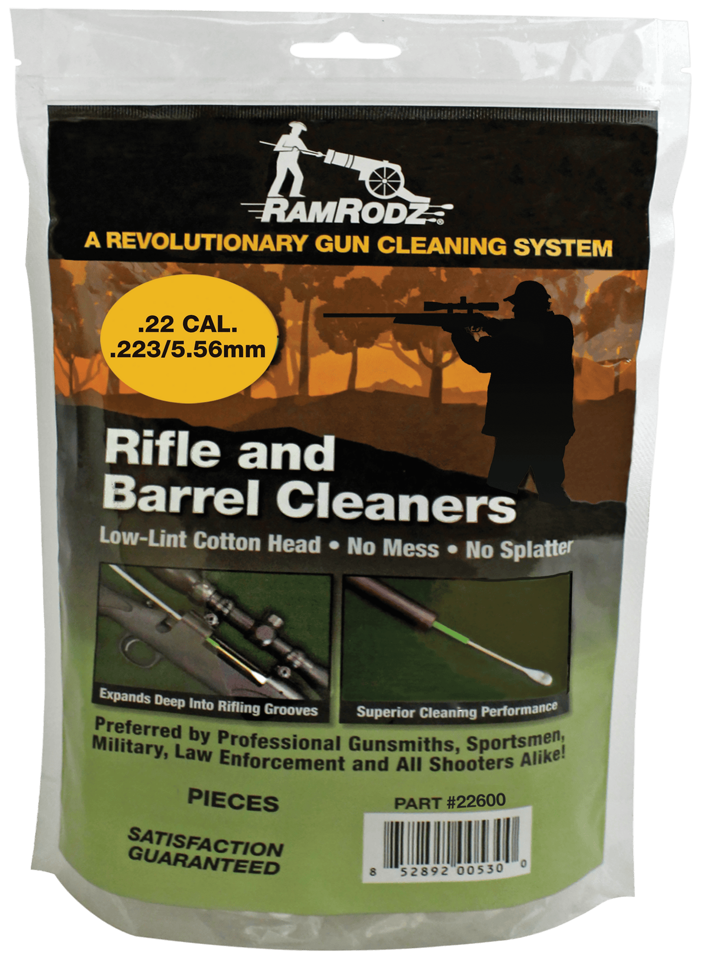 RamRodz Ramrodz Barrel Cleaner, Ramrodz 22600  223/5.56 Ar-15 Special Cln Tool 600 Gun Care