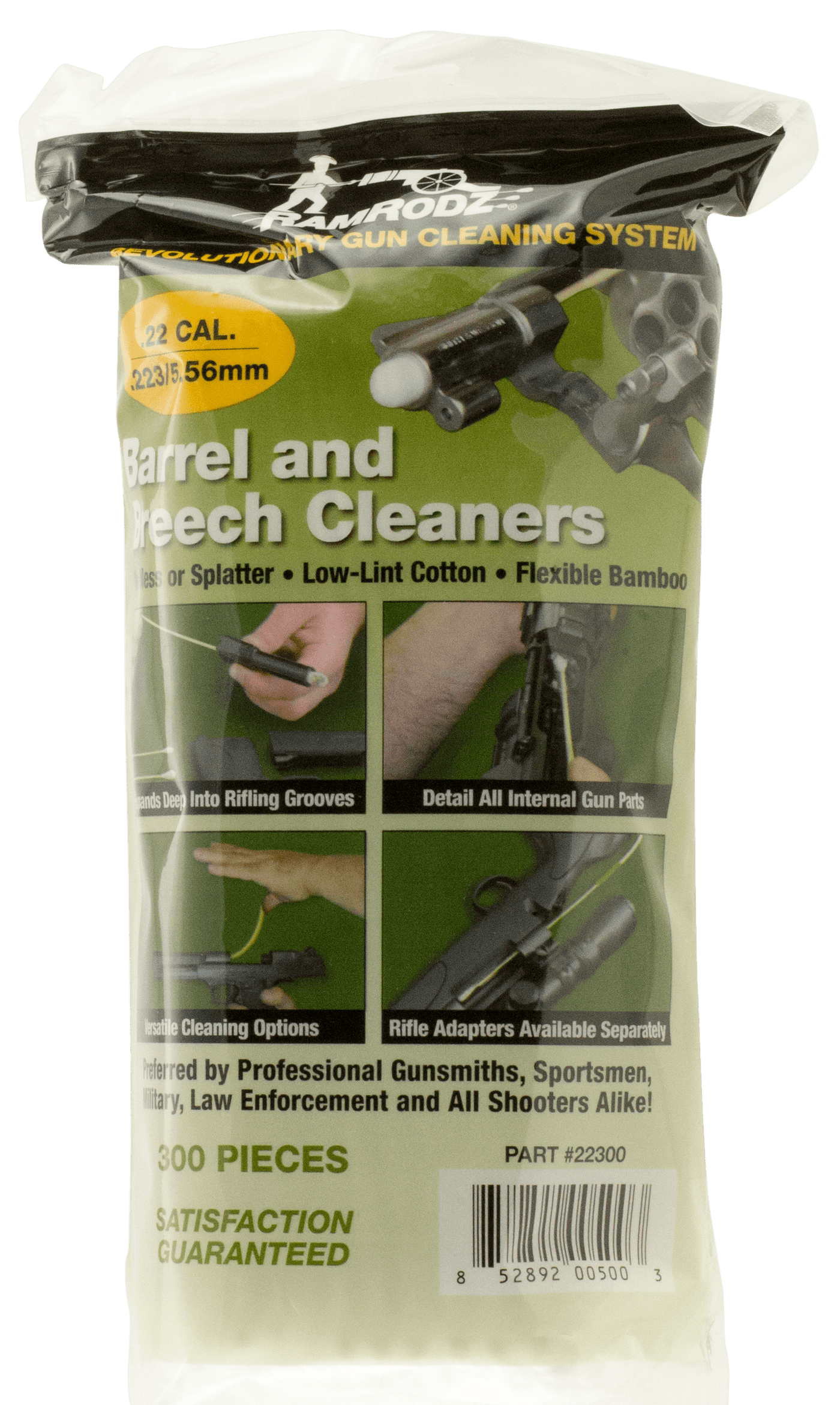 RamRodz Ramrodz Barrel Cleaner, Ramrodz 40100  40 Caliber                      100 Gun Care