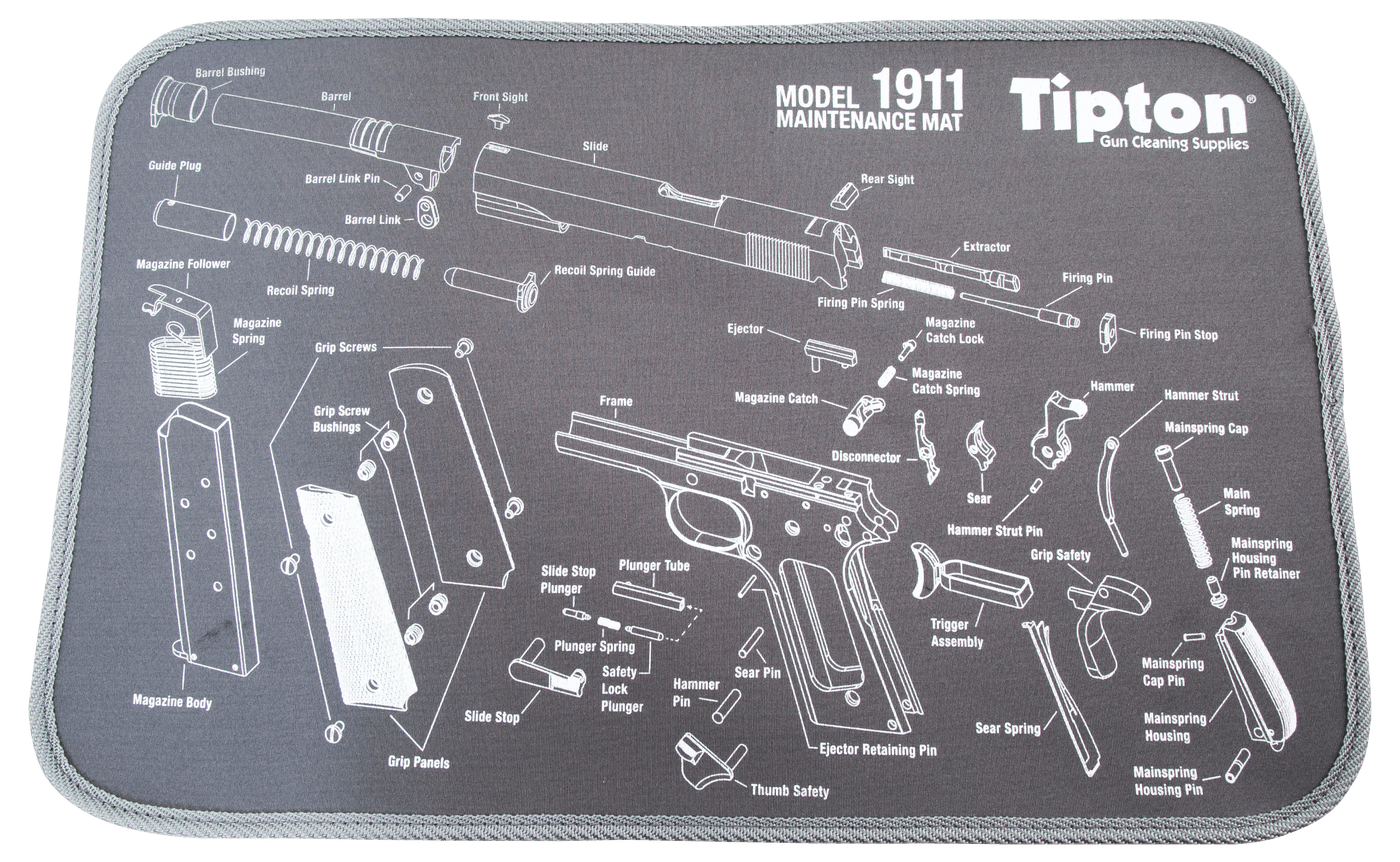 Tipton Tipton Maintenance Mat, Tipton 558680  1911 Maintenance Mat Gun Care