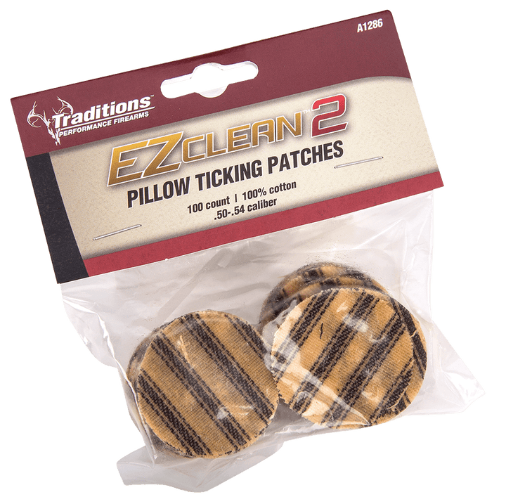 Traditions Traditions Ez Clean 2, Trad A1286    Ez Clean 2 Pt Patches  100 Gun Care