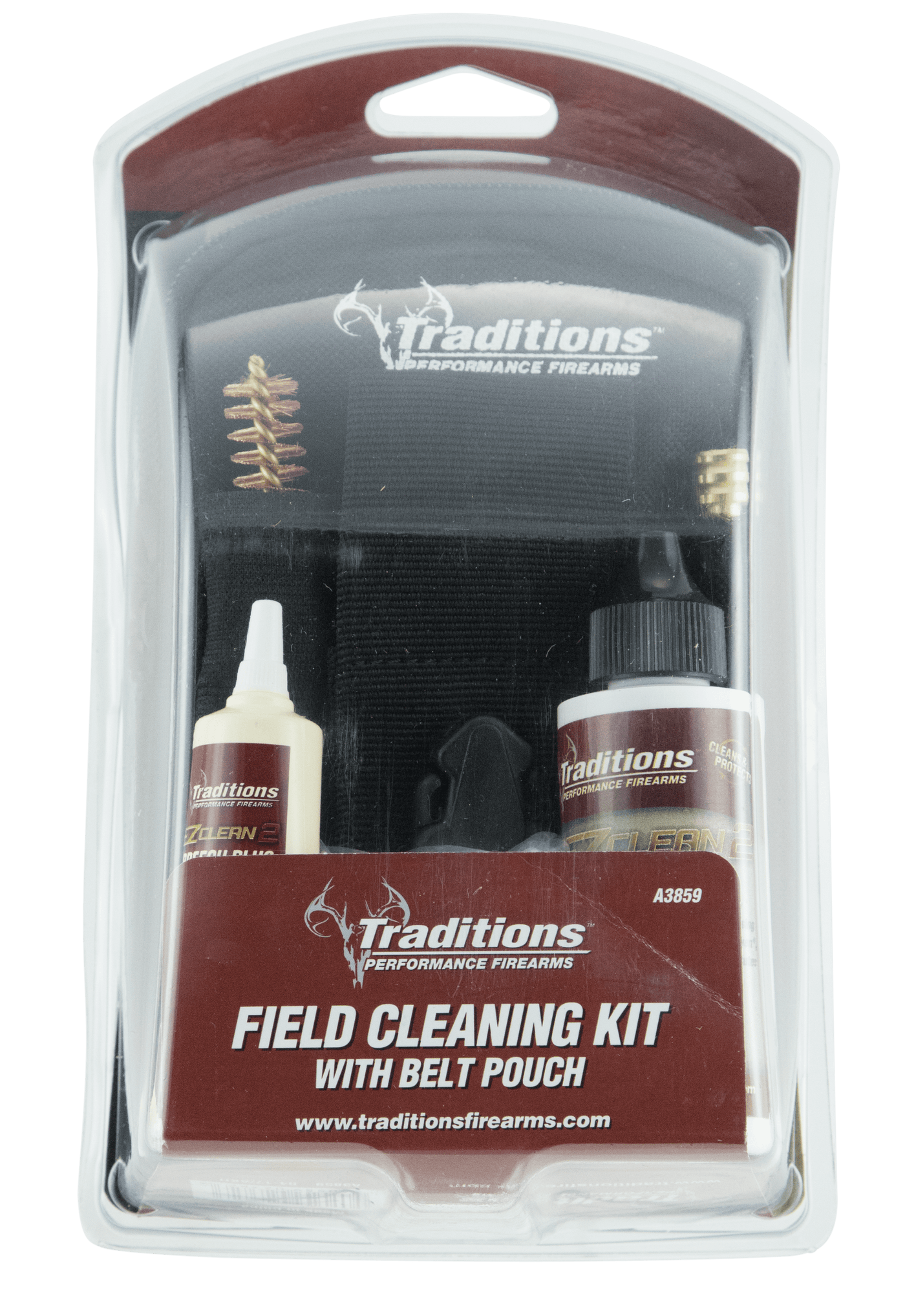 Traditions Traditions Field Cleaning Kit, Trad A3859    Field Cleaning Kit And Belt Pouch Gun Care