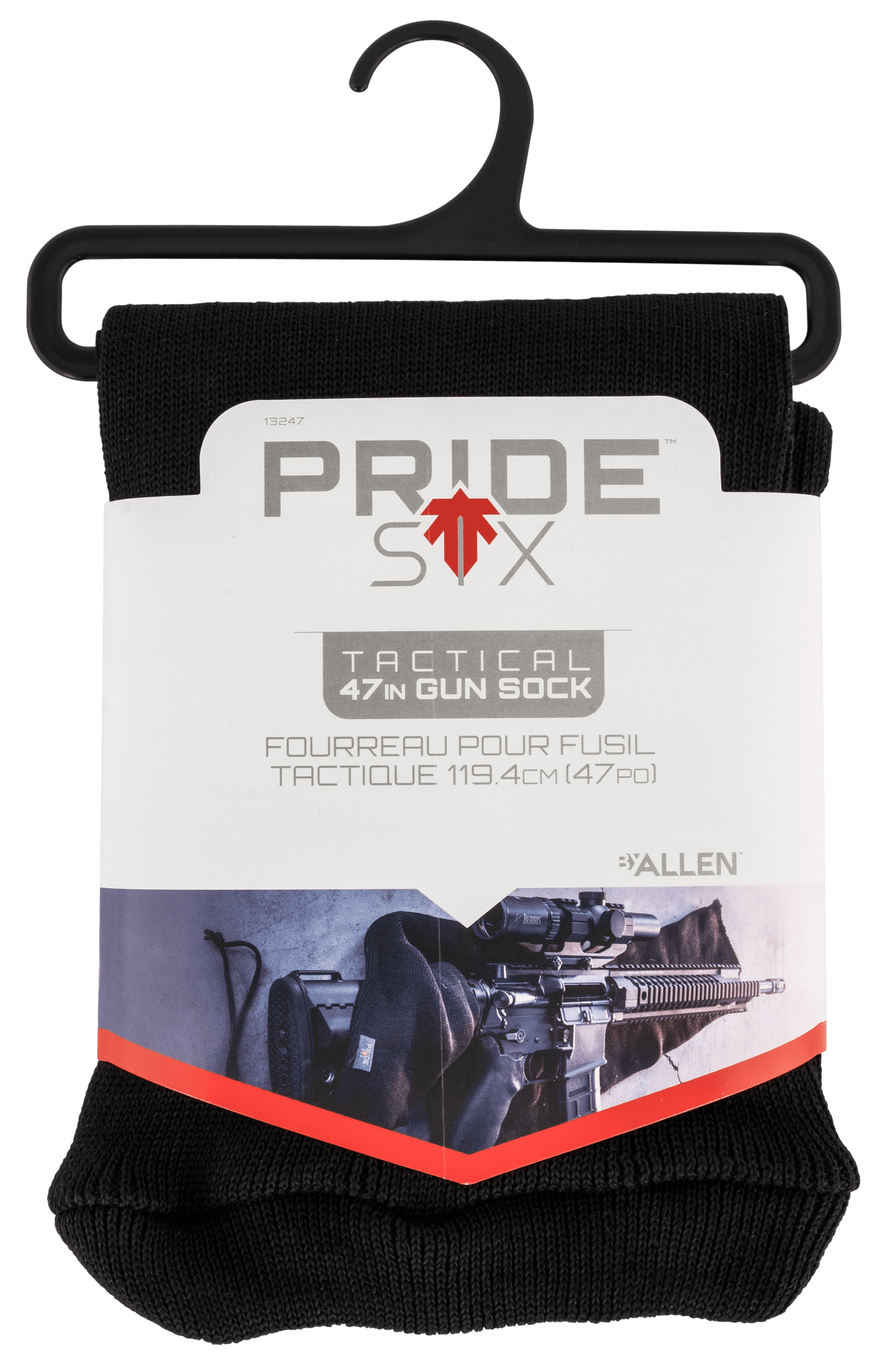 Allen Pride6 Tactical Gun Sock Black 47 In. Gun Storage