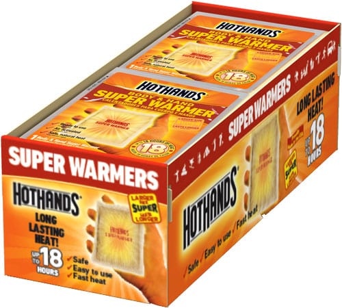 HotHands Hothands Body & Hand Super - Warmer 40 Pack 18 Hour Hand And Foot Warmers