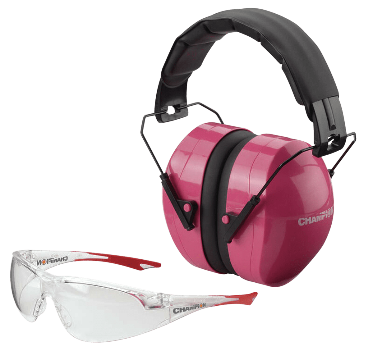 Champion Champion Eyes And Ears Combo - Pink Hearing And Eye Protection