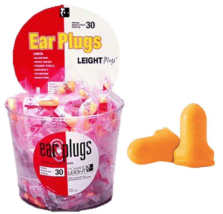 Howard Leight Howard Leight Leightplugs - Disposable Ear Plugs 100 Tub Hearing And Eye Protection