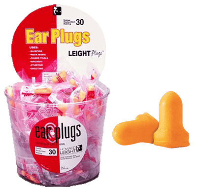 Howard Leight Howard Leight Leightplugs - Disposable Ear Plugs 100 Tub Hearing And Eye Protection