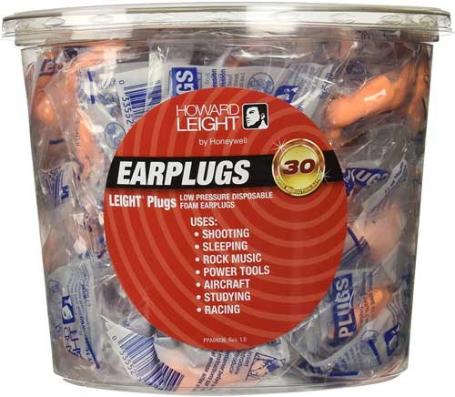 Howard Leight Howard Leight Leightplugs - Disposable Ear Plugs 100 Tub Hearing And Eye Protection