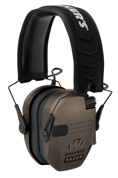 Walkers Walkers Muff Electronic Razor - Slim Tactical 23db Fde Hearing And Eye Protection