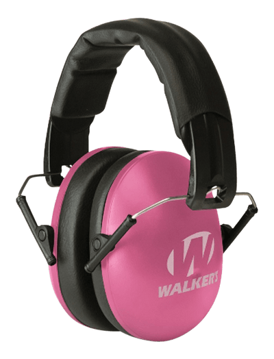 Walkers Walkers Muff Shooting Passive - Youth/women 27db Pink Hearing And Eye Protection