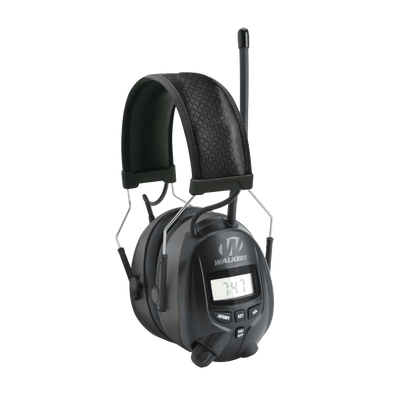 Walkers Walkers Muff With Am/fm Radio - & Phone Connection 25db Black Hearing And Eye Protection