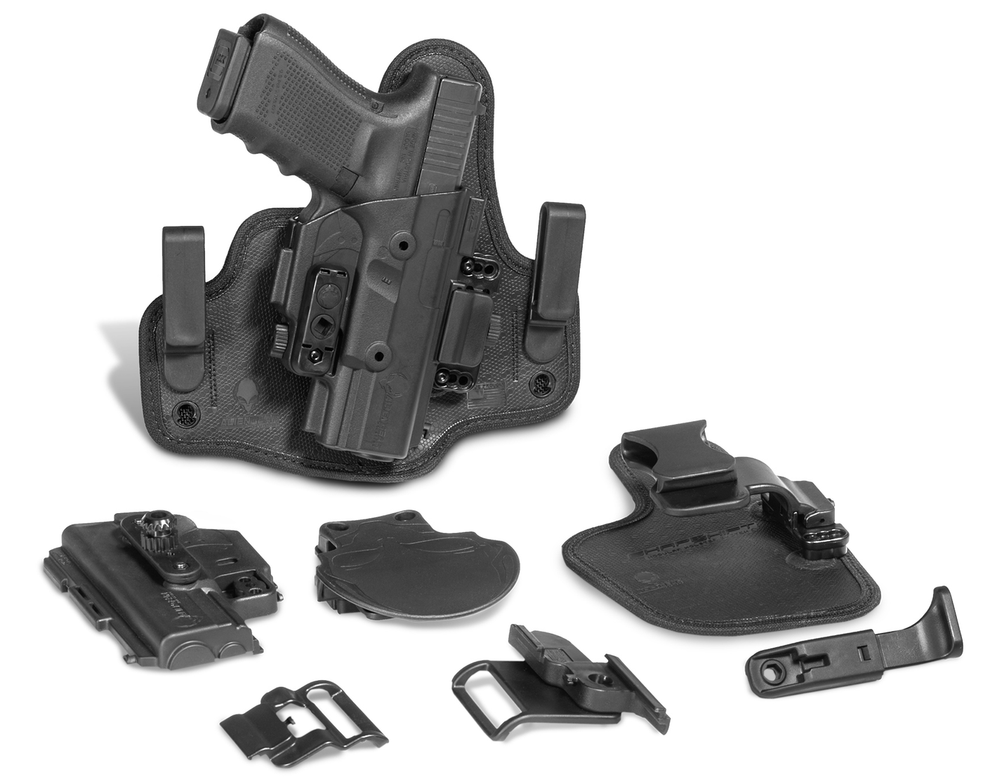 Alien gear Alien Gear Shapeshift Core Car - Pack Rh Glock 262733 Black Holsters And Related Items