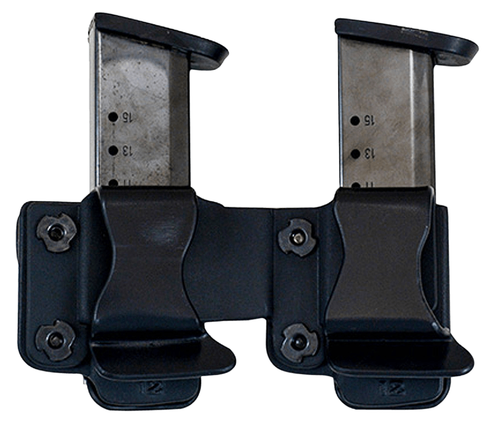 Comp-Tac Comp-tac Twin Mag Pouch Belt - Clip Lsc #12 For M&p 9/40 Blk Holsters And Related Items