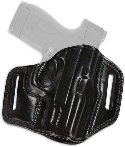 Galco Galco Combat Master Belt Hlstr - Rh Leather Glock 43 Black Holsters And Related Items