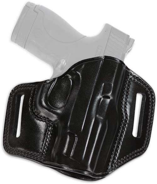 Galco Galco Combat Master Belt Hlstr - Rh Leather Glock 48 Black Holsters And Related Items