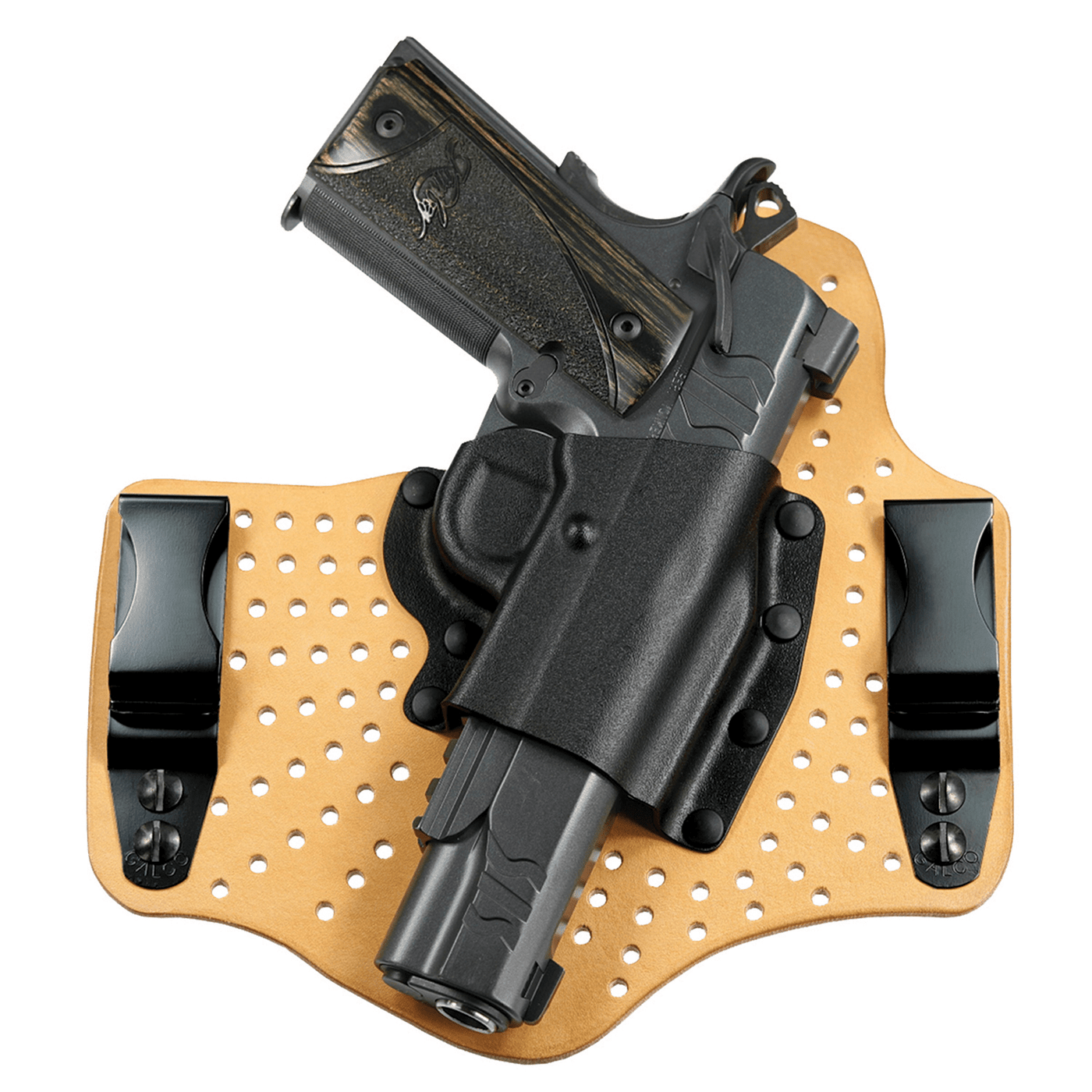 Galco Galco Kingtuk Air Iwb Holster - Rh Hybrid Glock 43 Natural Holsters And Related Items