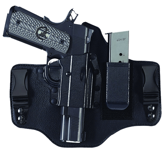 Galco Galco Kingtuk Iwb Clip Holster - Rh Hybrid 1911 3" Black Holsters And Related Items