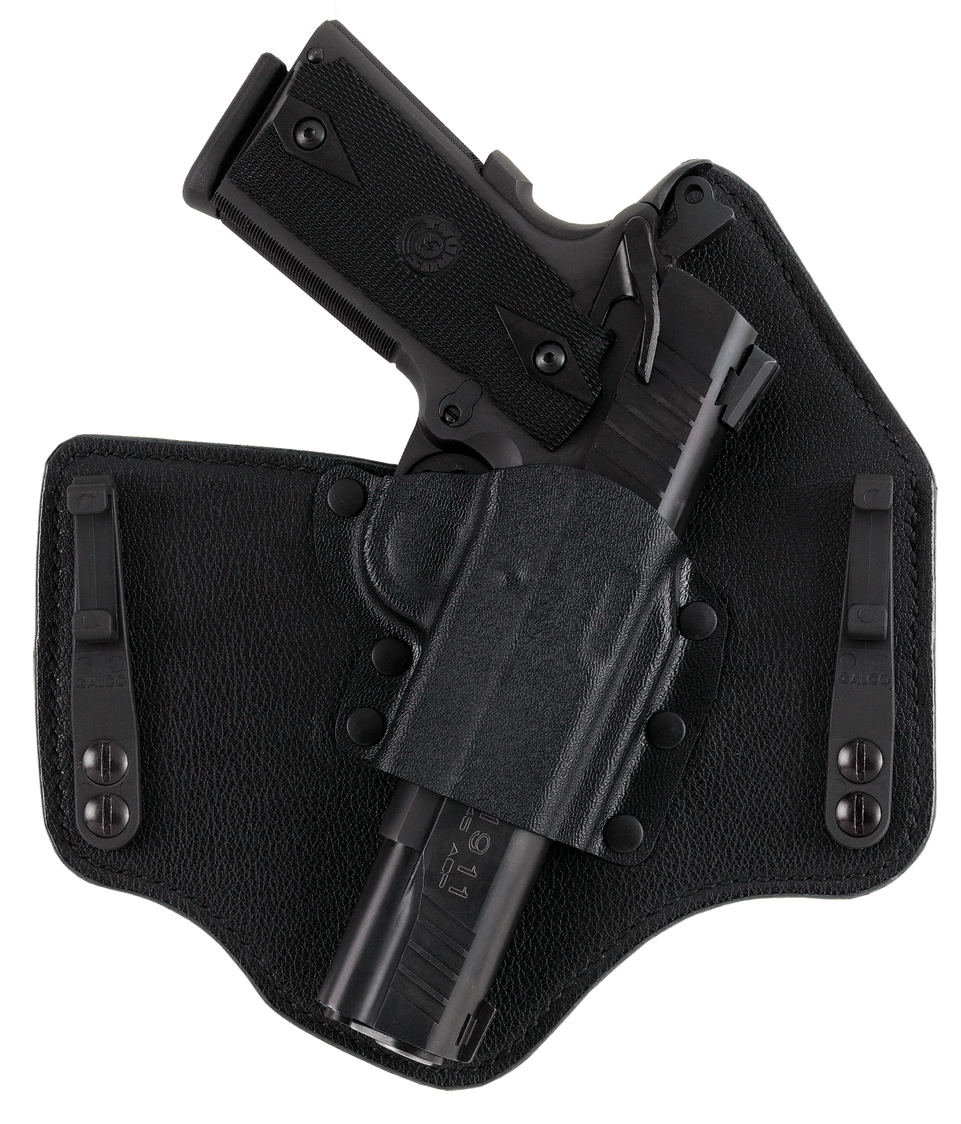 Galco Galco Kingtuk Iwb Clip Holster - Rh Hybrid Glock 2021 Black Holsters And Related Items