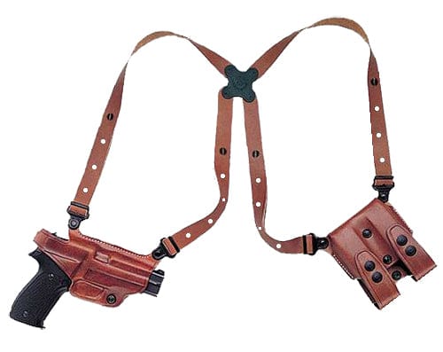 Galco Galco Miami Shoulder System - Rh Leather 1911 3-5" Tan Holsters And Related Items