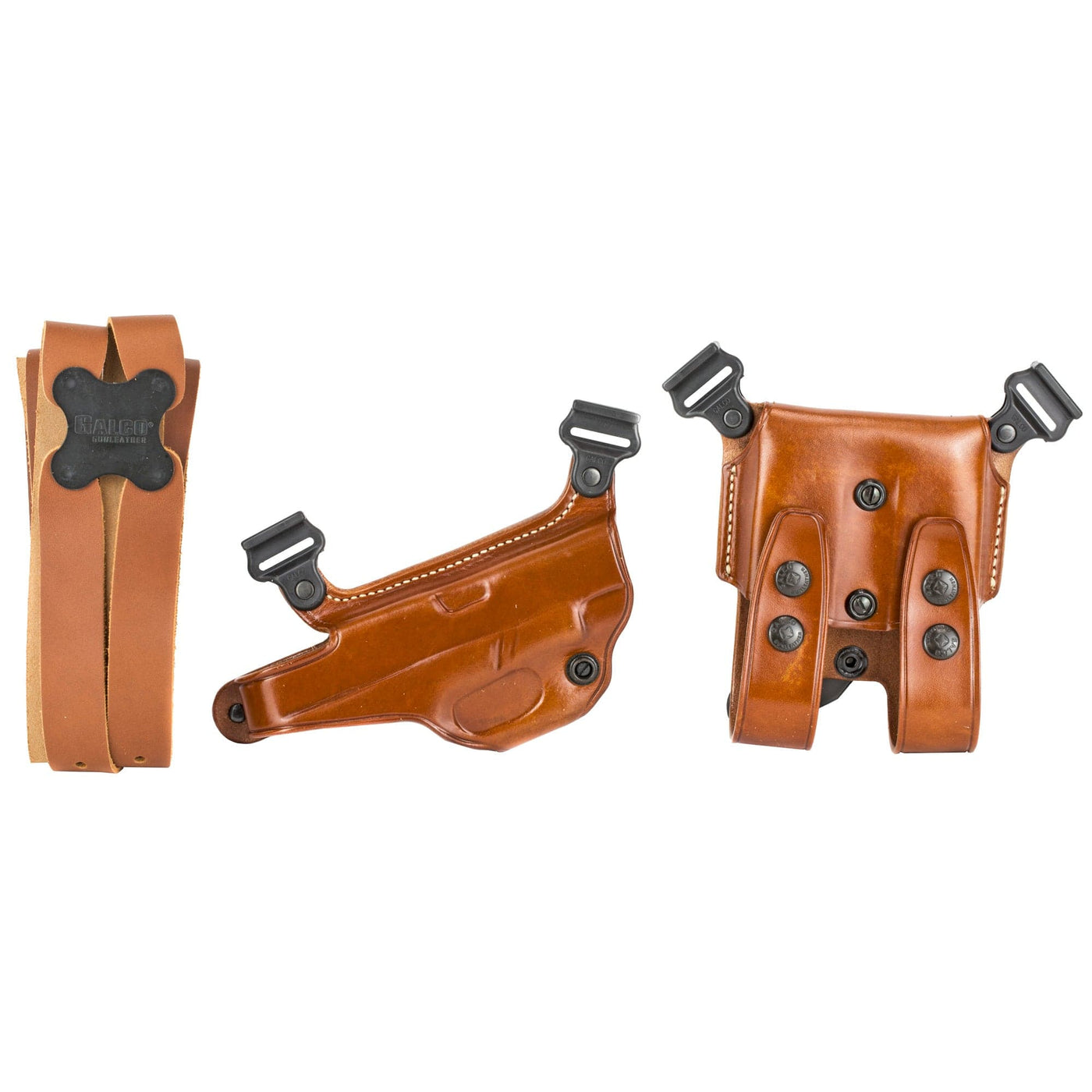 Galco Galco Miami Shoulder System - Rh Leather Glock 202137 Tan Holsters And Related Items