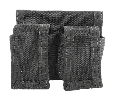 HKS Hks Double Speedloader Pouch - Nylon Black Fits All Loaders Holsters And Related Items