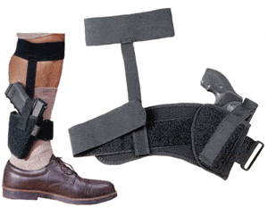 Michaels Michaels Ankle Holster #0 Rh - Nylon Black Holsters And Related Items