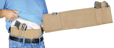 PSP Products Psp Concealed Carry Belly-band - Waist 28 To 34" Rh/lh Tan Holsters And Related Items