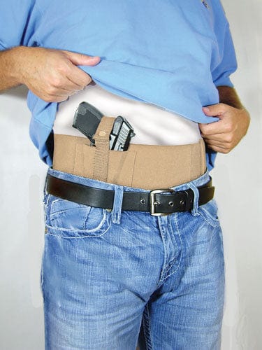 PSP Products Psp Concealed Carry Belly-band - Waist 28 To 34" Rh/lh Tan Holsters And Related Items